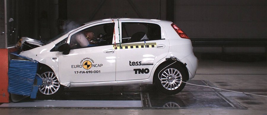 Fiat Punto Gets Zero Stars In Euro NCAP Crash Test