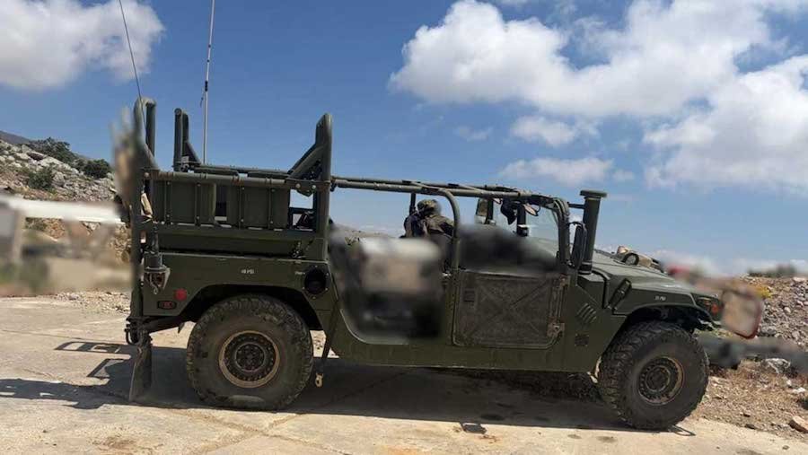 Бойцы ЦАХАЛа обкатывают новый, еще более мощный Hummer-810