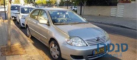 2005' Toyota Corolla טויוטה קורולה photo #2
