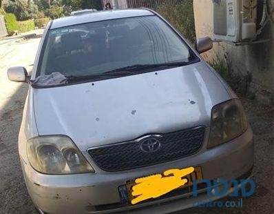 2003' Toyota Corolla טויוטה קורולה photo #2