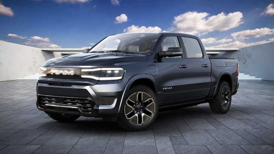 Дебютировал серийный электропикап Ram 1500 REV