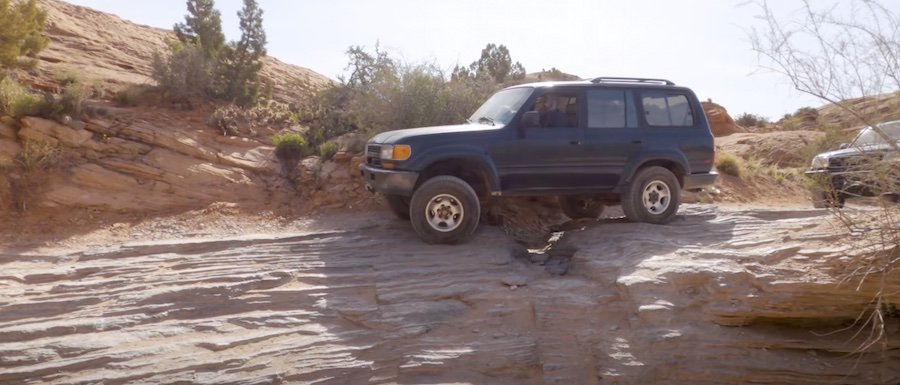 Toyota Land Cruiser Parade Makes Rock Crawling In Moab Look Basic