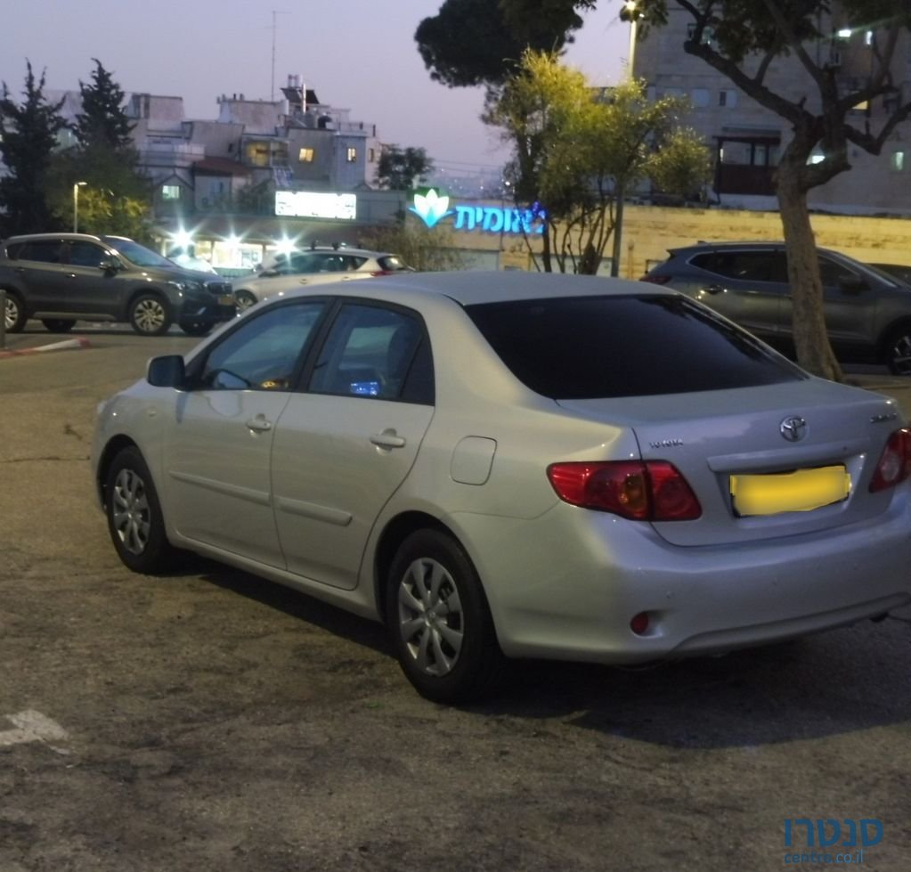 2009' Toyota Corolla טויוטה קורולה photo #2