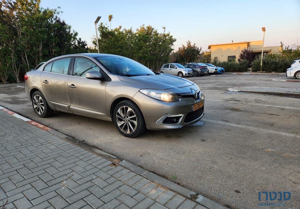 2016' Renault Fluence רנו פלואנס photo #1