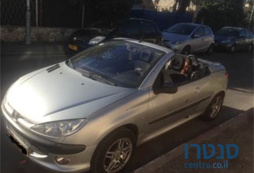 2003' Peugeot 206 CC קבריולט ‏1600 photo #1