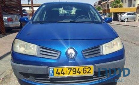 2007' Renault Megane Pr סדן ‏4 דלת' ‏1600 photo #1