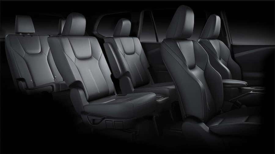 New Lexus TX Teasers Confirm Six Seats, June 8 Debut