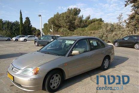 2002' Honda Civic Es ‏4 דלת' ‏1600 photo #1