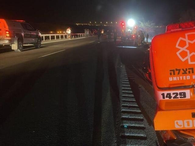 Тяжелое ДТП на Трансизраильском шоссе: трое погибших, четверо раненых