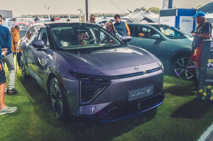New HiPhi Y makes UK debut at Goodwood's Electric Avenue