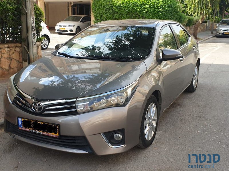 2014' Toyota Corolla טויוטה קורולה photo #1