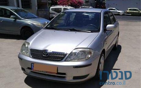 2004' Toyota Corolla טויוטה קורולה photo #2
