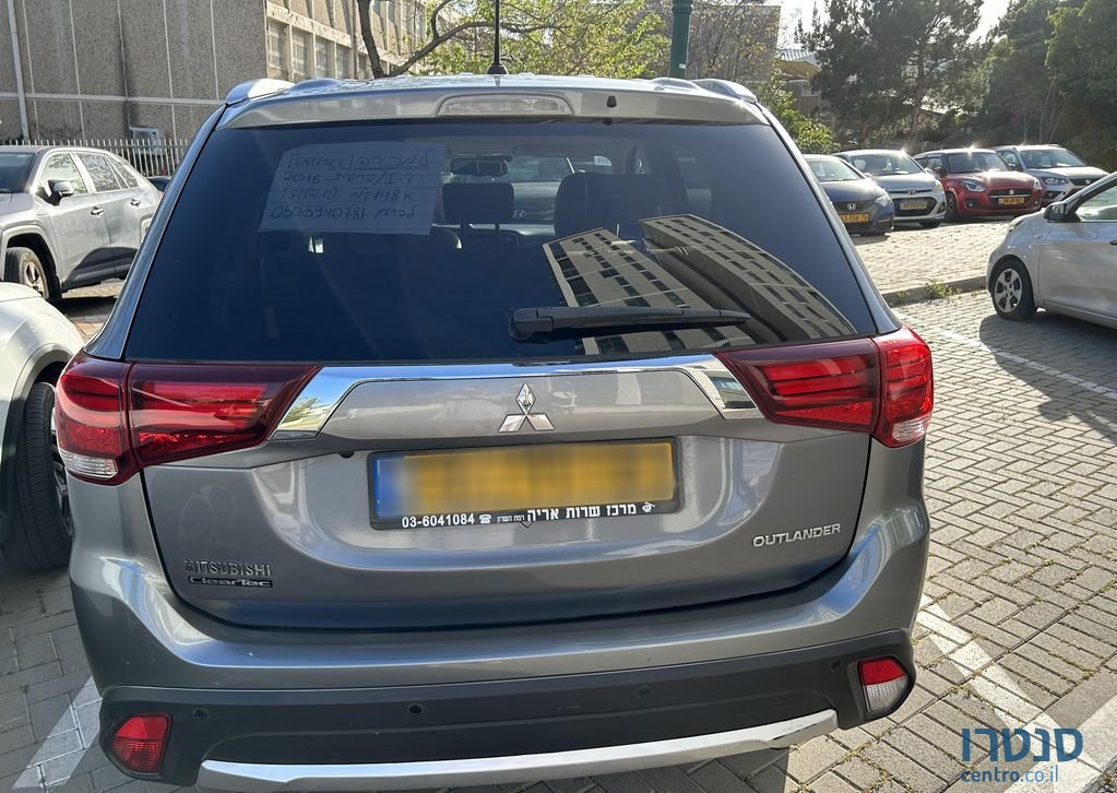 2016' Mitsubishi Outlander מיצובישי אאוטלנדר photo #6