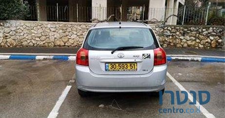 2004' Toyota Corolla טויוטה קורולה photo #3