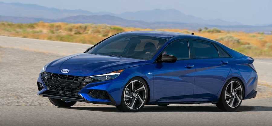 Hyundai Elantra N Line Debuts With 201 HP And Meaner Looks