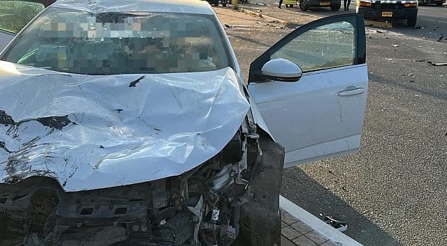 Авария возле Рош а-Аина, 02.06.2025