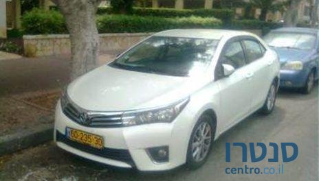 2014' Toyota Corolla טויוטה קורולה photo #2
