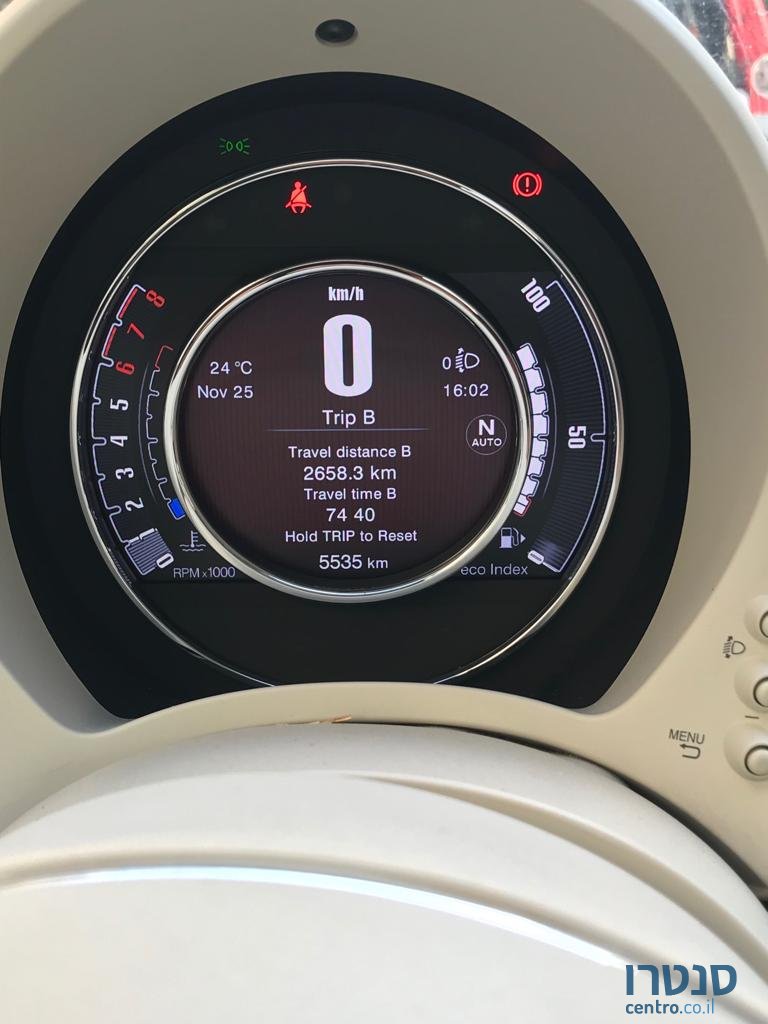 2018' Fiat 500 Cabriolet photo #5