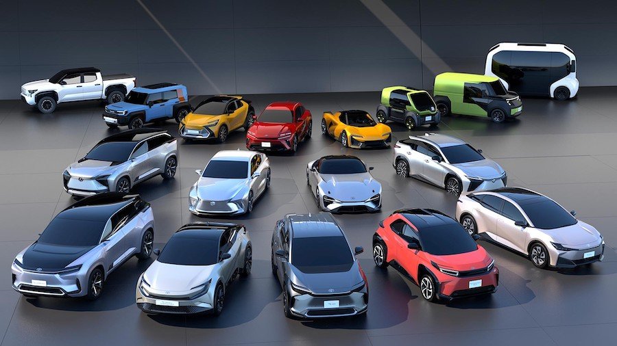 Toyota and Lexus shock with reveal of 15 new electric cars