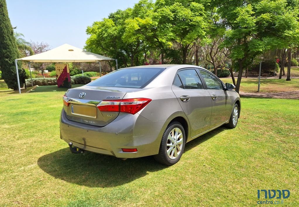 2014' Toyota Corolla טויוטה קורולה photo #3