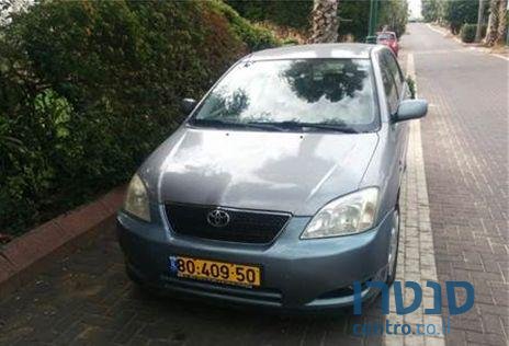 2003' Toyota Corolla Run-X photo #1