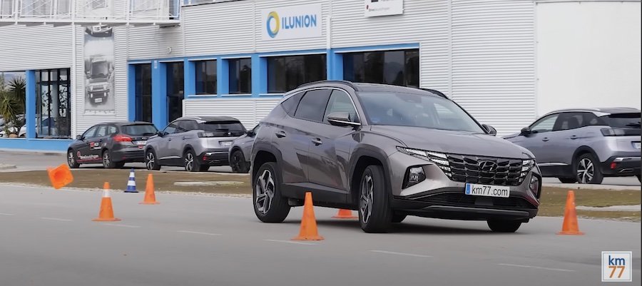 Hyundai Tucson PHEV Is Surprisingly Quick In The Moose Test