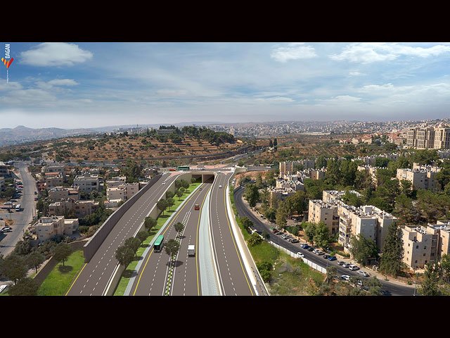 В Иерусалиме началось строительство новой дорожной развязки