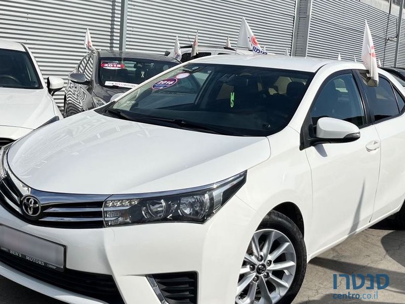 2016' Toyota Corolla טויוטה קורולה photo #3