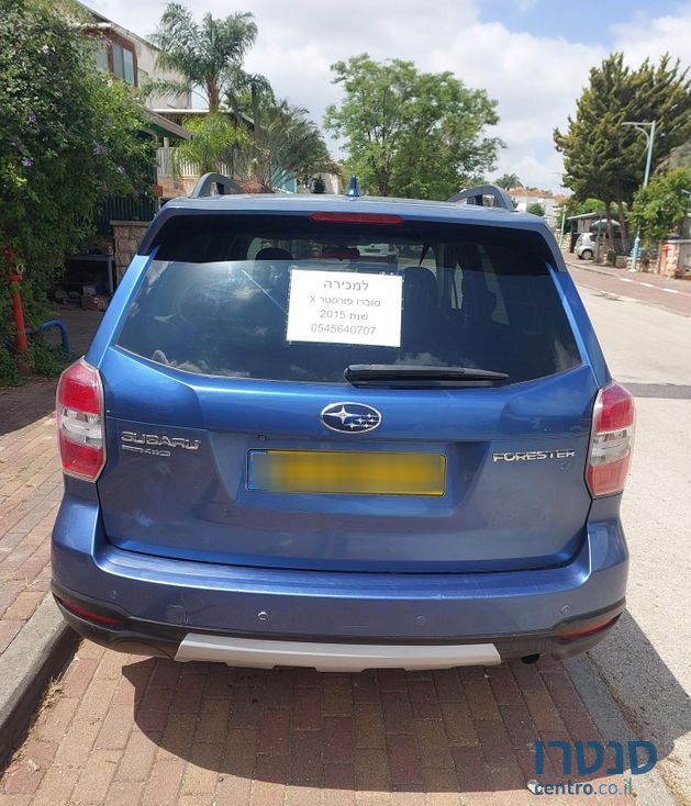 2015' Subaru Forester סובארו פורסטר photo #3