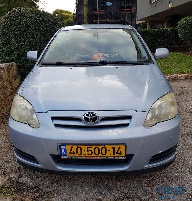 2006' Toyota Corolla טויוטה קורולה photo #3