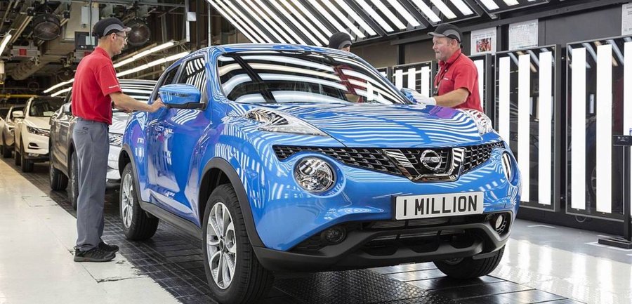 One Millionth Nissan Juke Produced