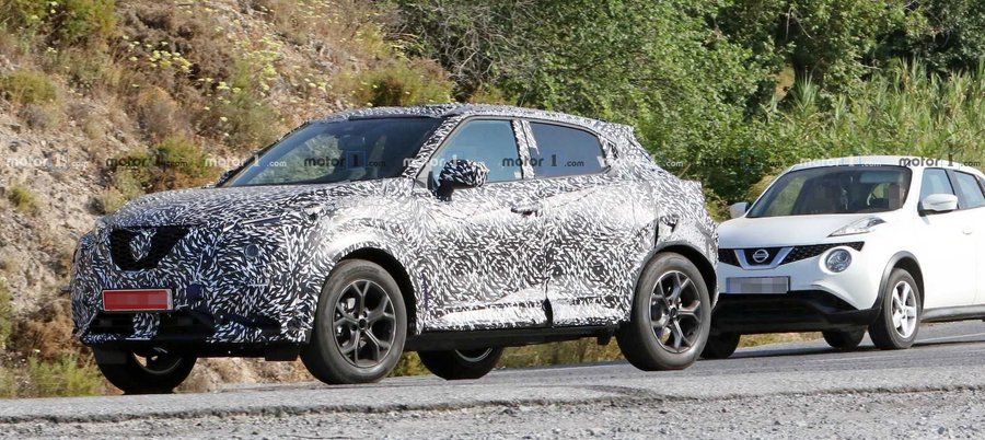 New Nissan Juke Spied Testing Together With The Current Model