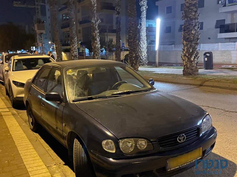 2002' Toyota Corolla טויוטה קורולה photo #1