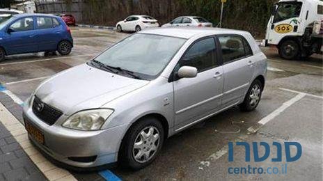 2004' Toyota Corolla טויוטה קורולה photo #4