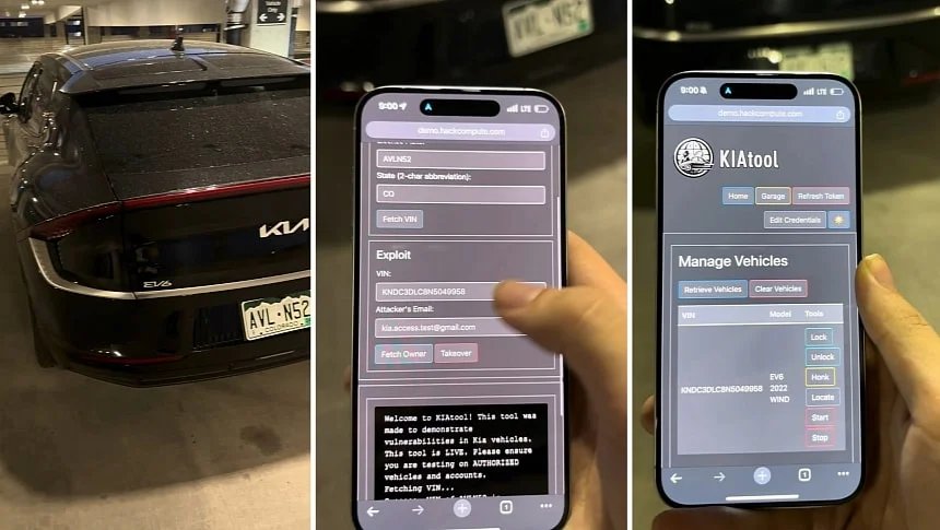 Hacker Finds Way To Unlock and Drive Any Kia With Only the License Plate Number