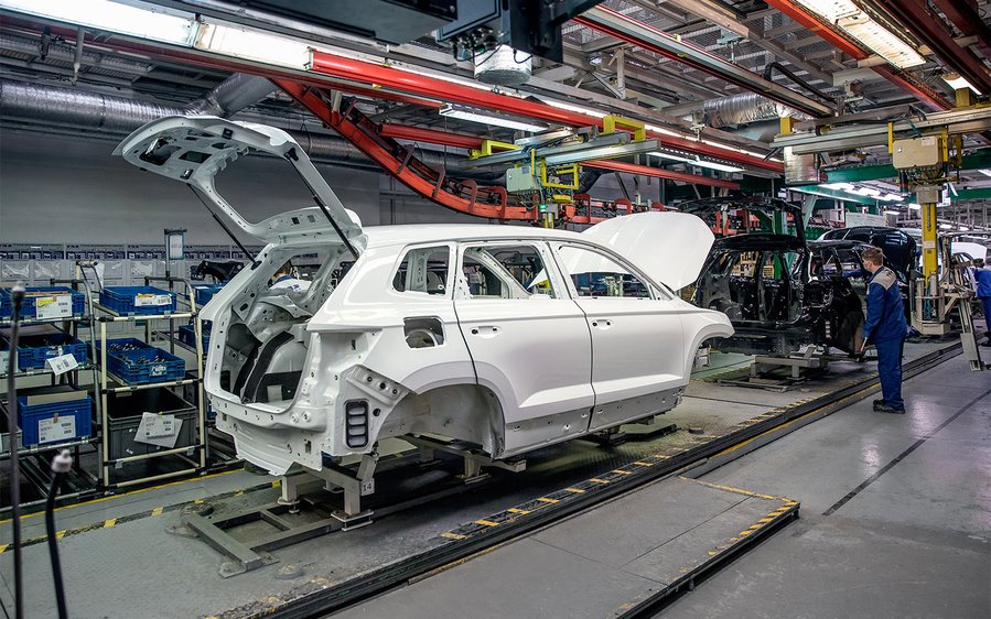 Завод Volkswagen в Нижнем Новгороде будет простаивать до сентября