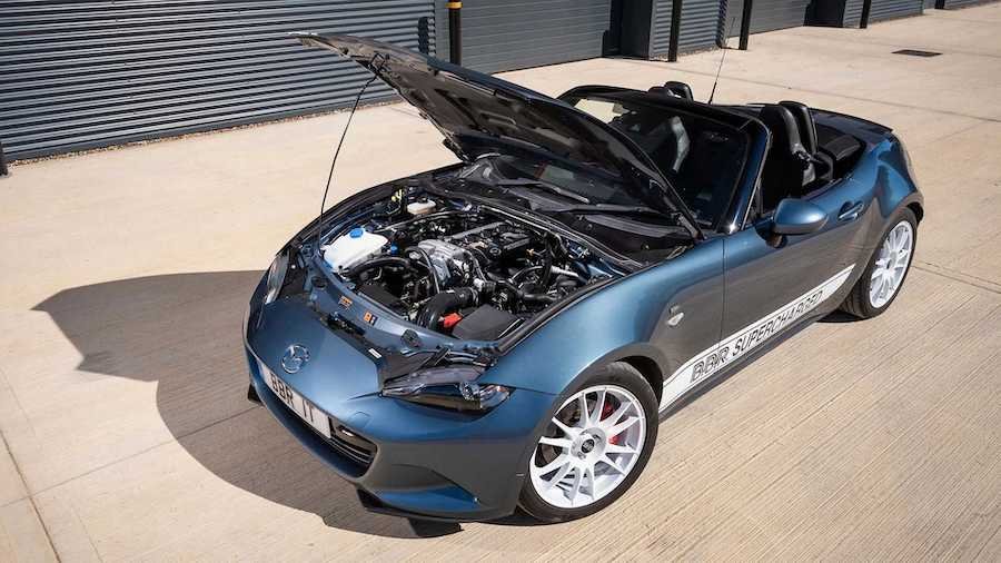 Tuned Mazda MX-5 Miata ND With Supercharger Kit Packs Up To 250 HP