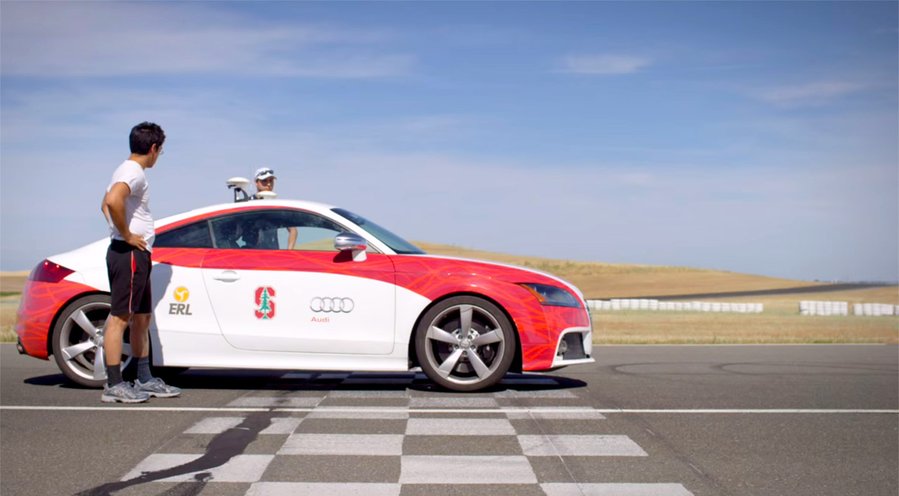 Watch Stanford's Self-Driving Audi Hit The Track