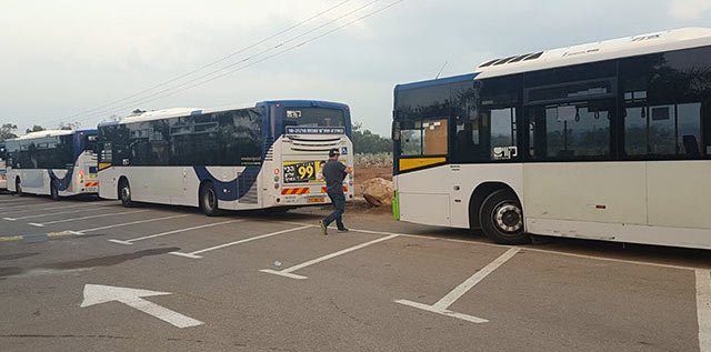 Полиция сняла с дороги 20 автобусов "Кавим" из-за неисправностей