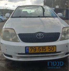 2003' Toyota Corolla טויוטה קורולה photo #1
