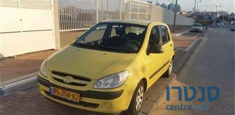 2007' Hyundai Getz Glf ‏1400 (07‎09) אוטו' photo #1