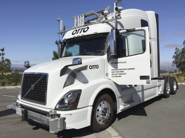 Self-driving truck startup Otto