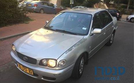 2001' Toyota Corolla טויוטה קורולה photo #2