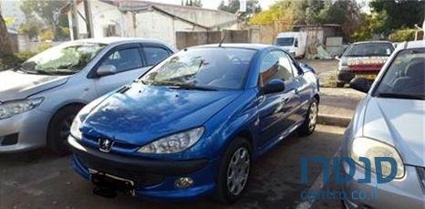 2003' Peugeot 206 Cc קבריולט ‏1600 photo #2