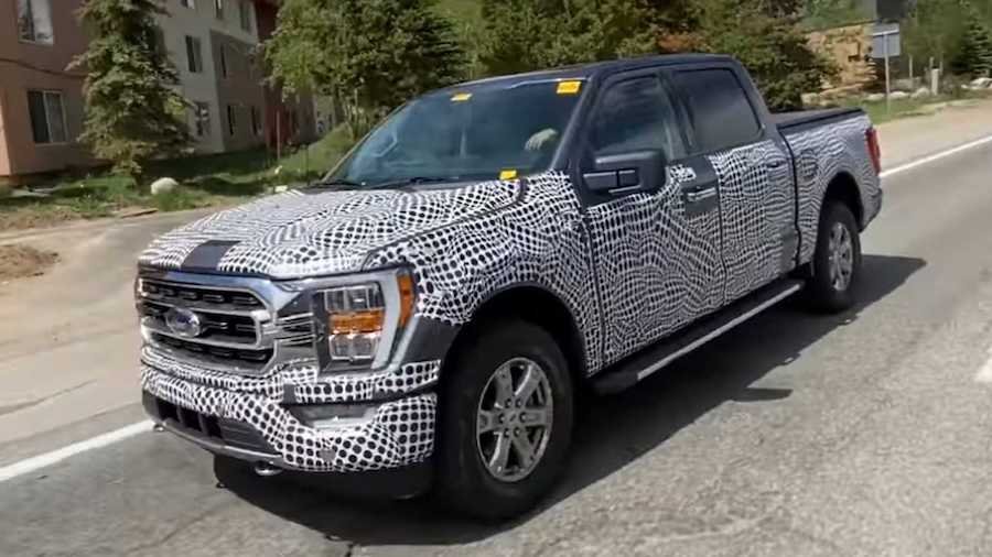 2021 Ford F-150 Spied With A New Grille, Again