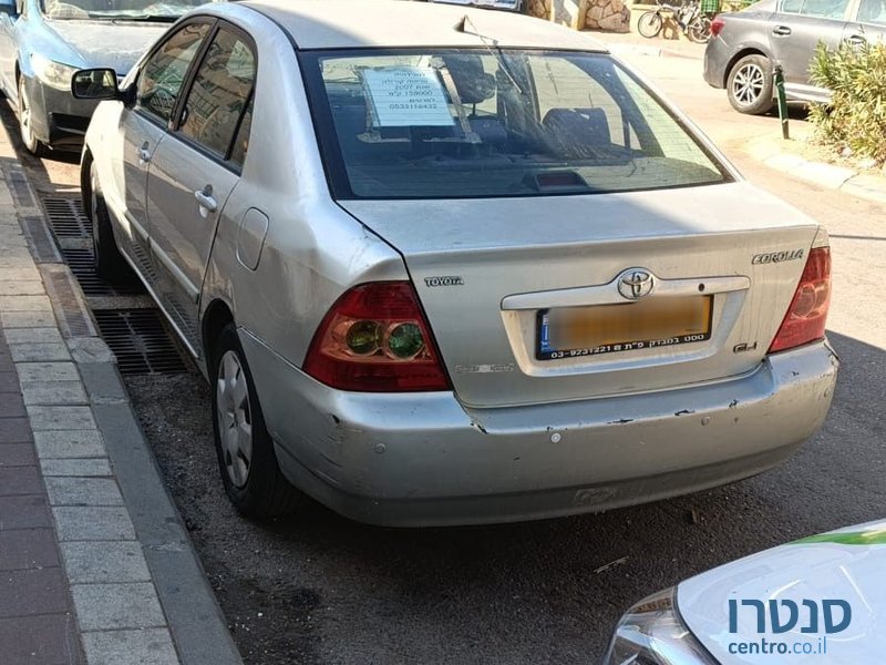 2007' Toyota Corolla טויוטה קורולה photo #1