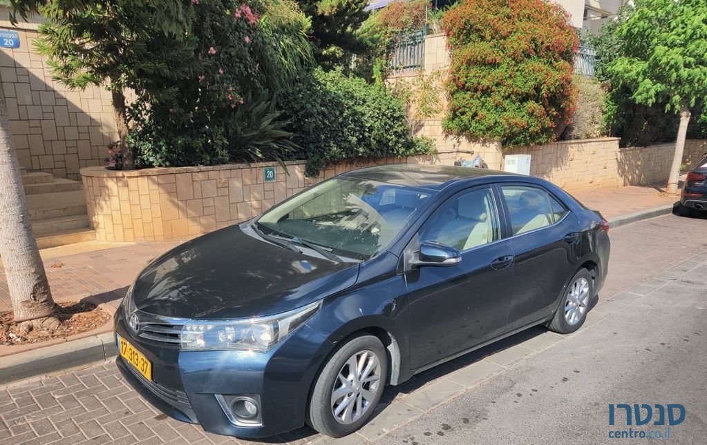 2016' Toyota Corolla טויוטה קורולה photo #1