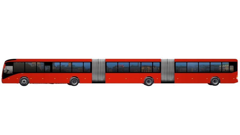 Volvo will sell the world's largest bus in Brazil