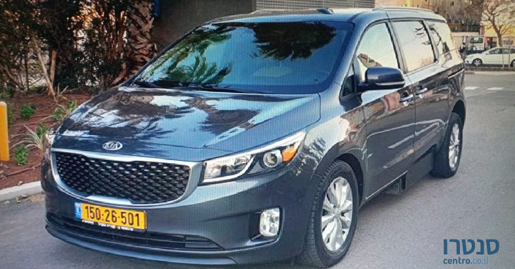 2018' Kia Carnival קיה קרניבל photo #2