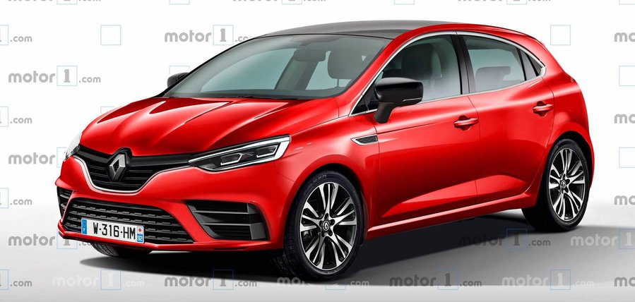 2019 Renault Clio Rendering Previews Handsome Compact